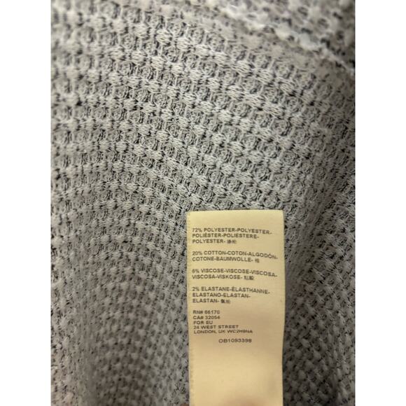 Anthropologie Cardigan‎ Sweater Extra Small Oversized Maeve Waffle Knit Batwing - Picture 6 of 8